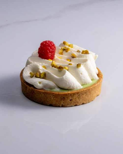 Tarte Pistaches Framboises 8 personnes